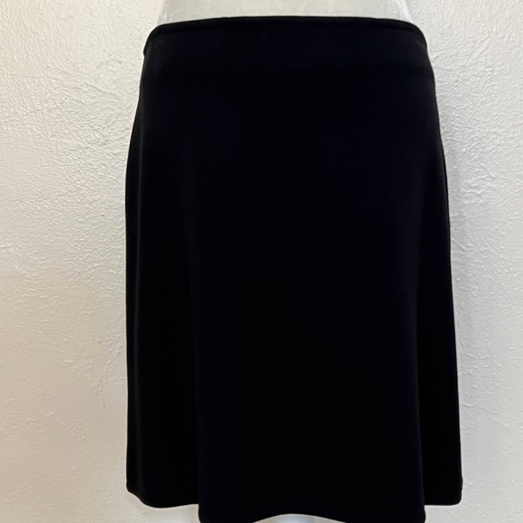CELINE Paris Black Wool Knit Skirt - Picture 2 of 6